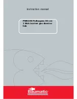 Предварительный просмотр 1 страницы Baumatic PWK1SS Pythagora Instruction Manual