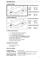 Preview for 8 page of Baumatic Pythagora P61SS Instruction Manual