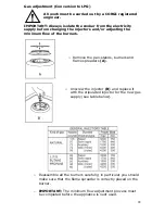 Предварительный просмотр 22 страницы Baumatic Pythagora P75SS Instruction Manual