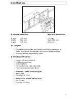 Предварительный просмотр 8 страницы Baumatic Pythagora P760SS User Manual