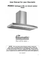 Preview for 2 page of Baumatic Pythagora PI3SS Instruction Manual