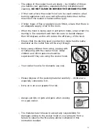 Preview for 6 page of Baumatic Pythagora PI3SS Instruction Manual