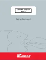 Baumatic STD6SS User Manual предпросмотр