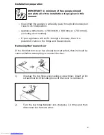 Предварительный просмотр 23 страницы Baumatic TITAN1 Instruction Manual