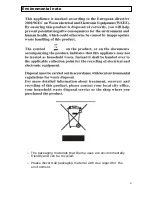 Предварительный просмотр 6 страницы Baumatic UBTCCK60A User Manual