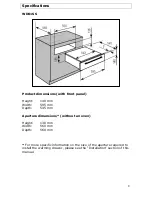 Preview for 8 page of Baumatic WD01SS User Manual