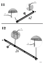 Предварительный просмотр 11 страницы Baumax 3389096 Assembling Instruction