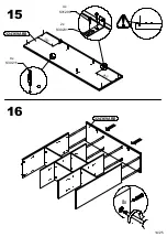 Предварительный просмотр 14 страницы Baumax Libelle LBLK43-C804 Assembling Instruction