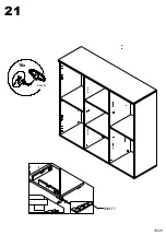 Предварительный просмотр 18 страницы Baumax Libelle LBLK43-C804 Assembling Instruction