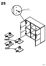 Предварительный просмотр 23 страницы Baumax Libelle LBLK43-C804 Assembling Instruction