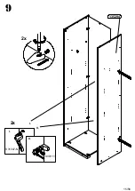 Предварительный просмотр 15 страницы Baumax Olivia OVES82446 Assembling Instruction