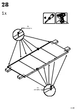 Предварительный просмотр 34 страницы Baumax Olivia OVES82454 Assembling Instruction