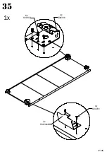 Предварительный просмотр 41 страницы Baumax Olivia OVES82454 Assembling Instruction