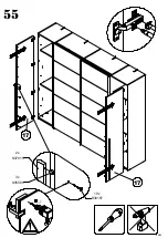 Preview for 55 page of Baumax Ray CLLS425D5 Assembling Instruction