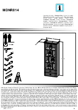 Preview for 1 page of Baumax Regal Marida MDNR814 Assembling Instruction