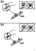 Preview for 19 page of Baumax Regal Marida MDNR814 Assembling Instruction