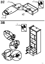 Preview for 31 page of Baumax Regal Marida MDNR814 Assembling Instruction