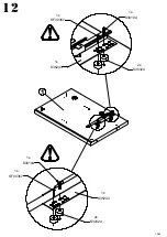 Предварительный просмотр 15 страницы Baumax Saint Tropez STZK231B Assembling Instruction