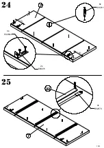 Предварительный просмотр 23 страницы Baumax Saint Tropez STZK231B Assembling Instruction