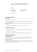 Preview for 2 page of Baume And Mercier Baume 10599 Setting Procedure