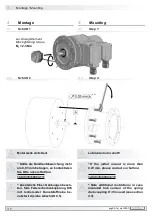 Предварительный просмотр 10 страницы Baumer Hübner FSL Installation And Operating Instructions Manual