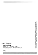 Preview for 20 page of Baumer Hübner ME 11 Installation And Operating Instrucitons