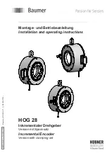 Предварительный просмотр 1 страницы Baumer 22082 Installation And Operating Instructions Manual