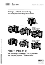 Baumer 73862 Mounting And Operating Instructions preview