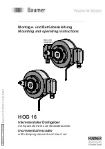 Baumer 74093 Mounting And Operating Instructions предпросмотр