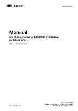 Baumer BMMH 58 Manual preview