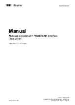 Предварительный просмотр 1 страницы Baumer BMMH Manual