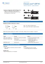 Preview for 9 page of Baumer Clever Level LBFH Operating Instructions Manual