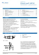 Preview for 13 page of Baumer Clever Level LBFH Operating Instructions Manual