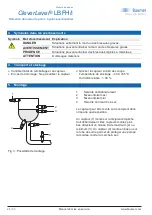 Preview for 24 page of Baumer Clever Level LBFH Operating Instructions Manual