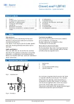 Preview for 3 page of Baumer CleverLevel LBFH Operating Instructions Manual