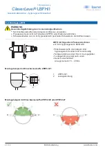 Preview for 20 page of Baumer CleverLevel LBFH Operating Instructions Manual