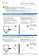 Preview for 23 page of Baumer CleverLevel LBFH Operating Instructions Manual