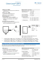 Preview for 24 page of Baumer CleverLevel LBFS Series Operating Instructions Manual