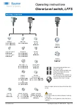 Preview for 4 page of Baumer CleverLevel LFFS-1 Series Operating Instructions Manual