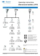 Preview for 4 page of Baumer CleverLevel LFFS Series Operating Instructions Manual