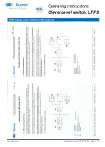 Preview for 11 page of Baumer CleverLevel LFFS Series Operating Instructions Manual