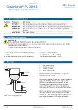 Предварительный просмотр 18 страницы Baumer CleverLevel PL20H/S Operating Instructions Manual