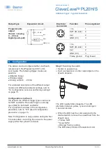 Предварительный просмотр 9 страницы Baumer CleverLevel PL20H Operating Instructions Manual