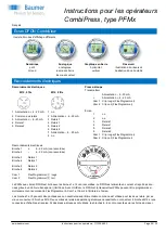 Предварительный просмотр 25 страницы Baumer CombiPress PFM Series Operating Instructions Manual