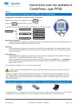 Предварительный просмотр 26 страницы Baumer CombiPress PFM Series Operating Instructions Manual