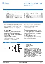 Предварительный просмотр 3 страницы Baumer CombiTemp TFRH Operating Instructions Manual