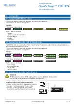 Предварительный просмотр 13 страницы Baumer CombiTemp TFRH Operating Instructions Manual