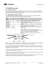 Предварительный просмотр 52 страницы Baumer EAL580 MT Series Manual