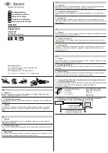 Baumer GIM140R Assembly Instructions preview