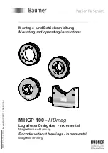 Предварительный просмотр 1 страницы Baumer HDmag MHGP 100 Mounting And Operating Instructions